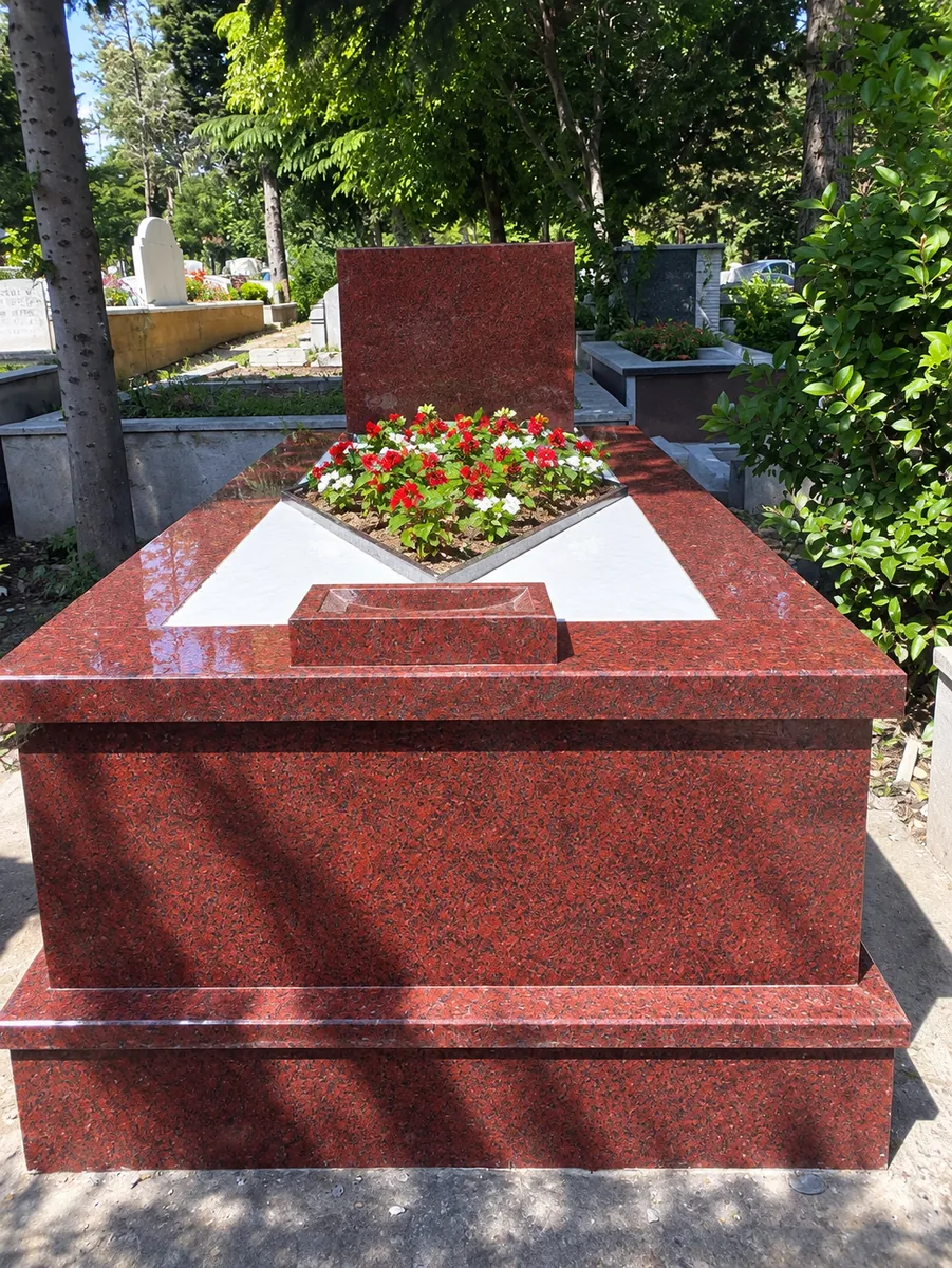 Siyah Granit Mezar 06