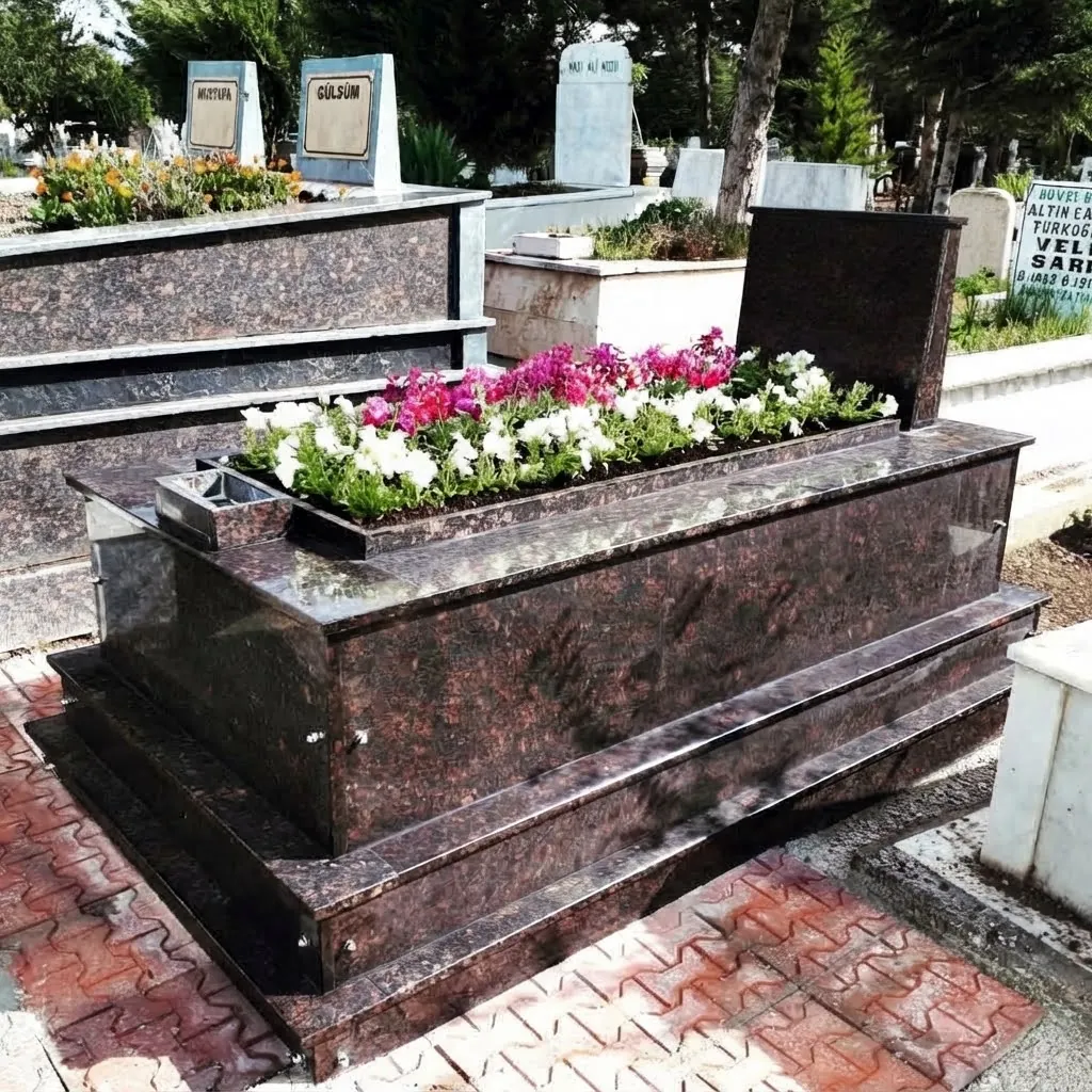 Siyah Granit Mezar 09