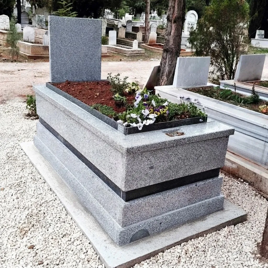 Siyah Granit Mezar 14