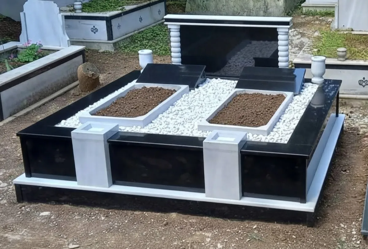 Siyah Granit Mezar 28