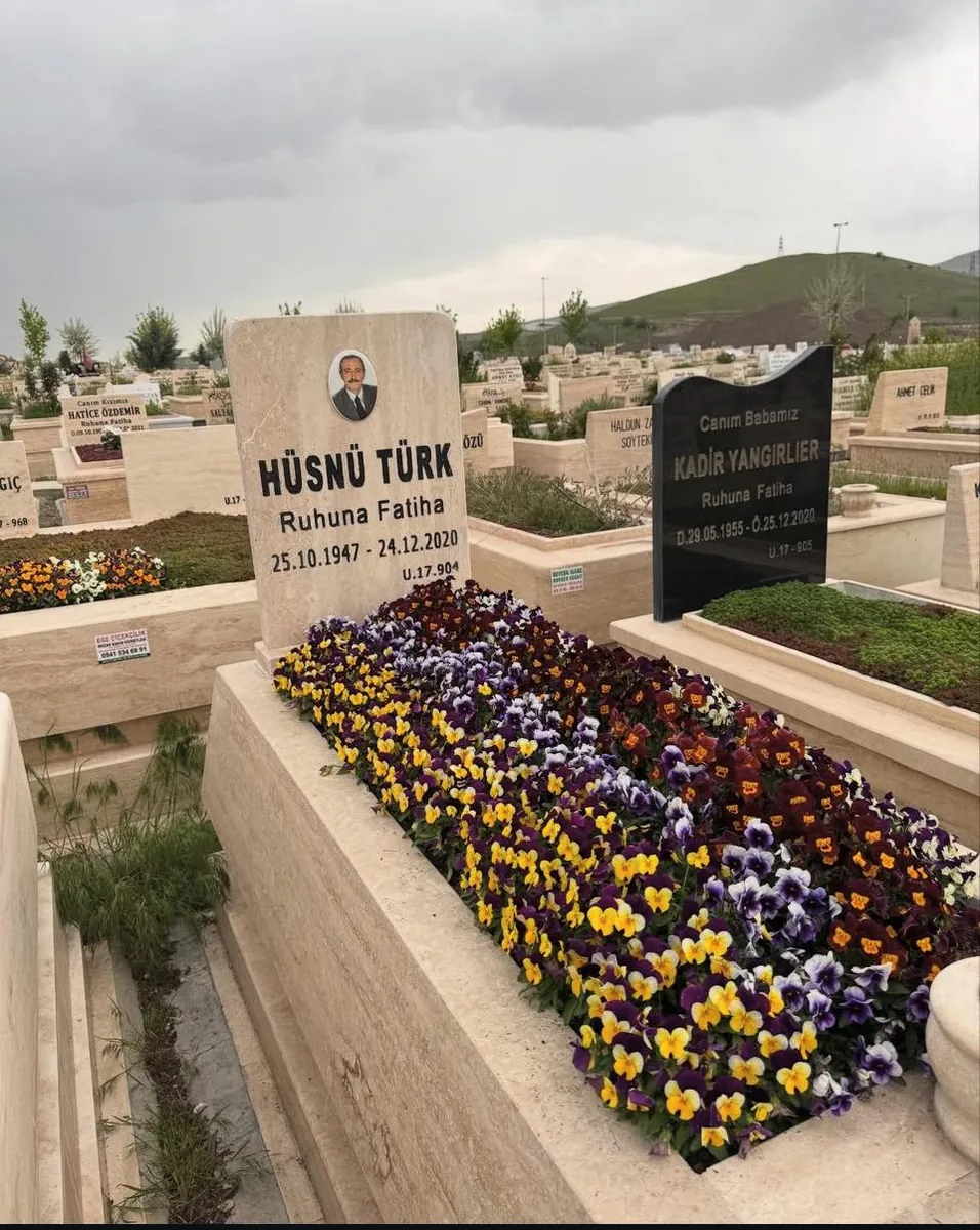 Mezar Peyzaj Örneği 01