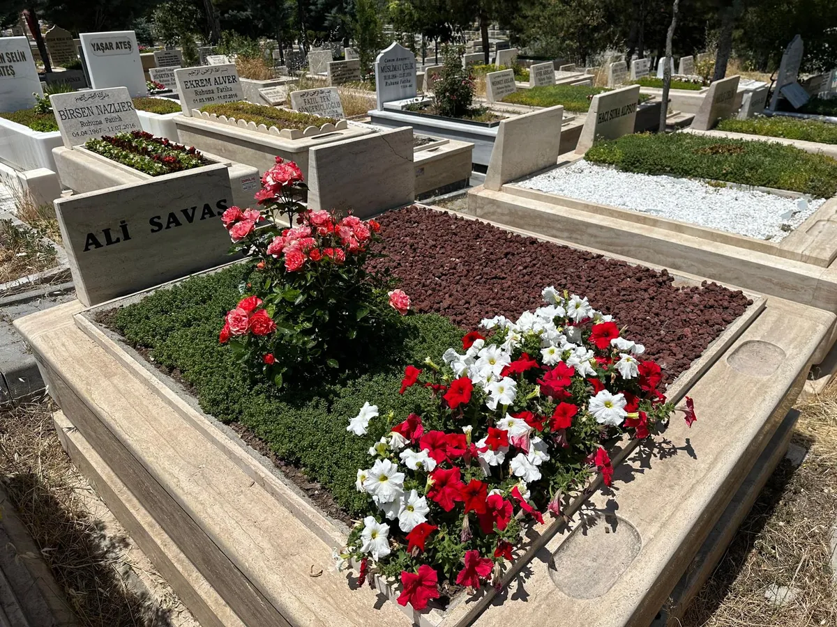 Mezar Peyzaj Örneği 04