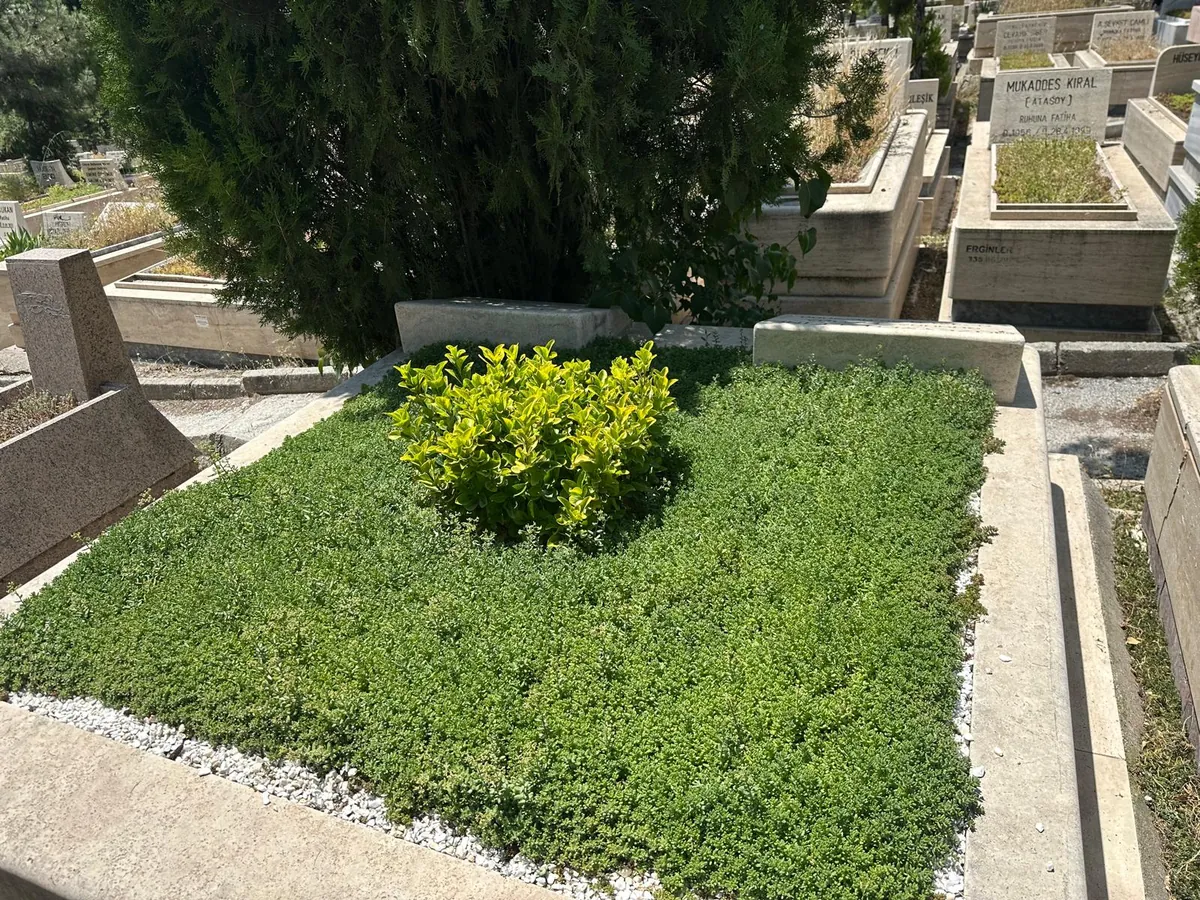 Mezar Peyzaj Örneği 06